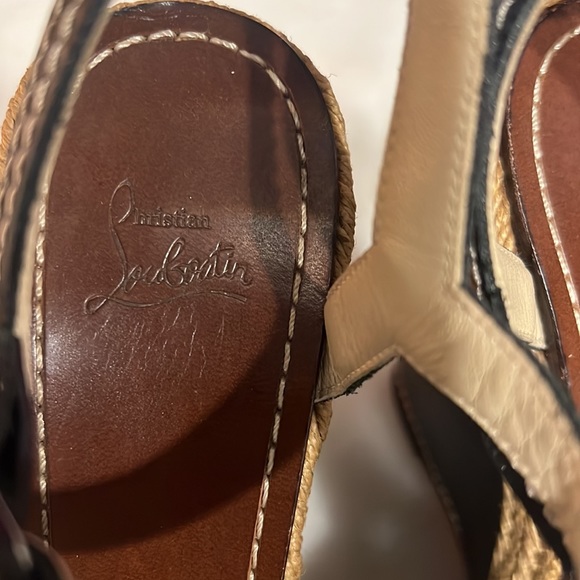 Christian louboutin wedge Espadrilles 39 - Picture 5 of 11